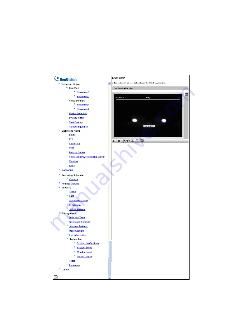 GeoVision GV-Hybrid LPR Camera 10R User Manual Download Page 49