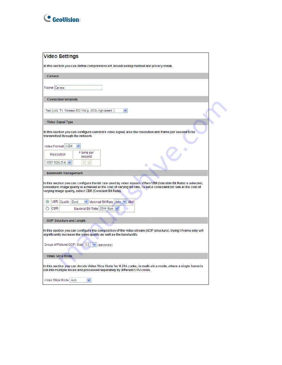 GeoVision GV-Hybrid LPR Camera 10R User Manual Download Page 52