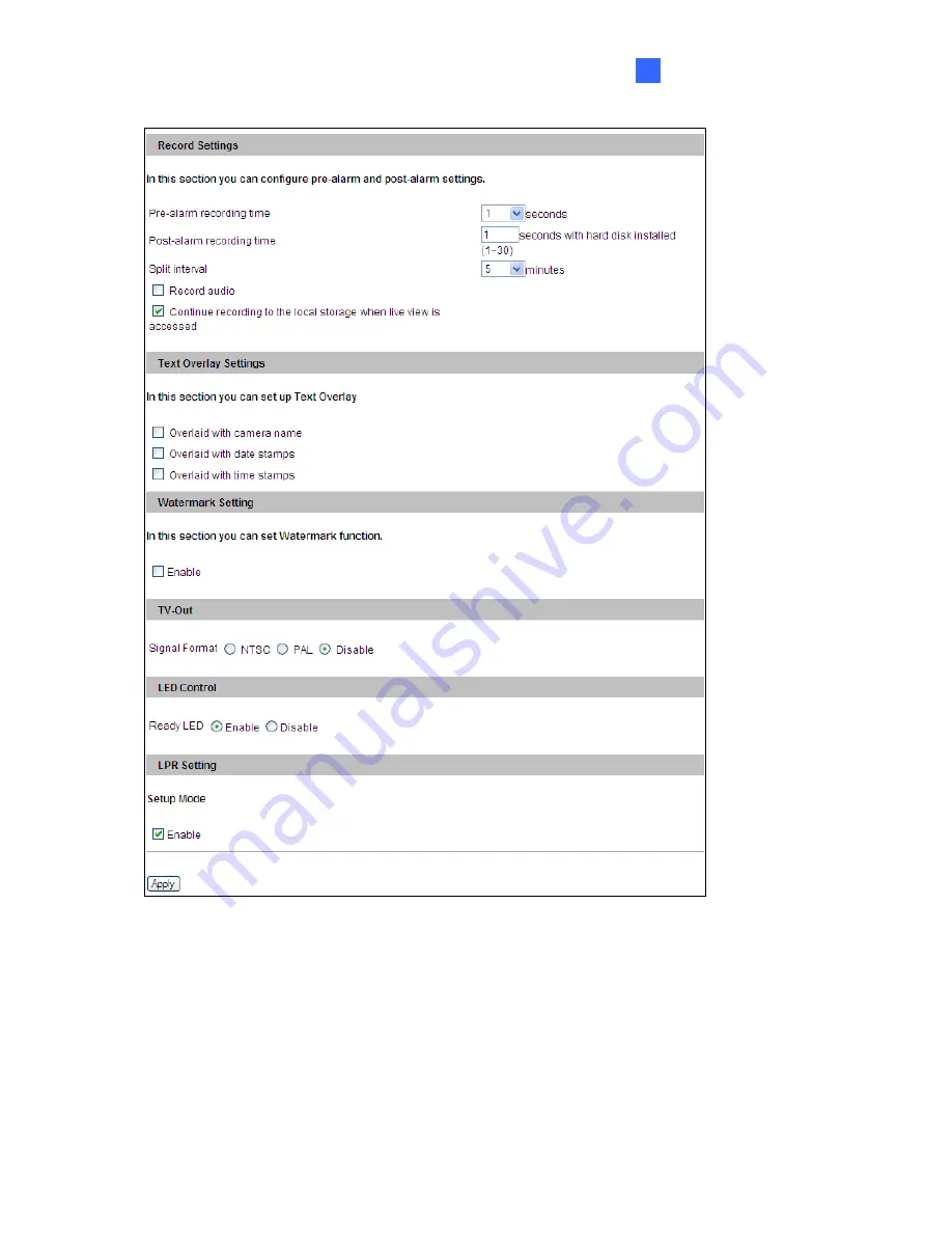 GeoVision GV-Hybrid LPR Camera 10R User Manual Download Page 53