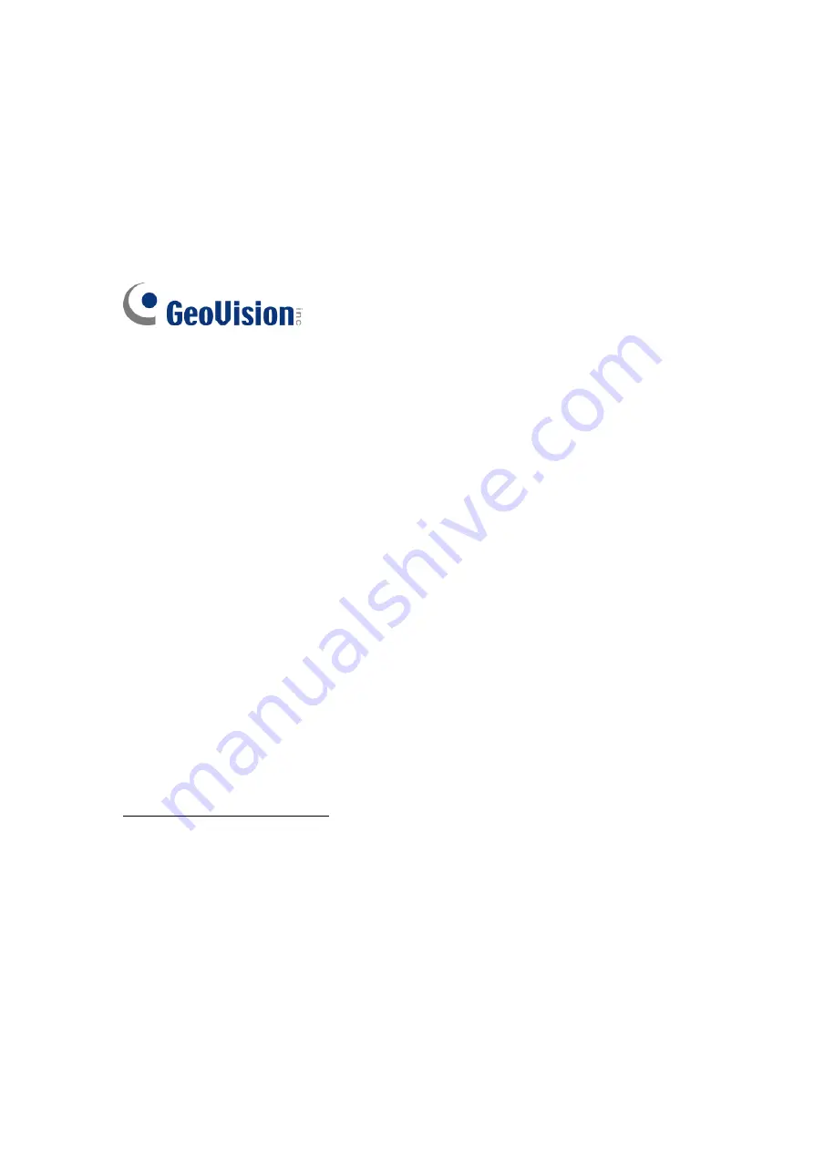 GeoVision GV-IP LPR-DL User Manual Download Page 2