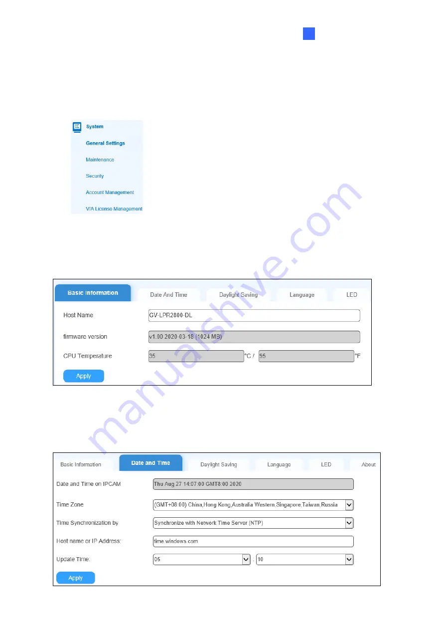 GeoVision GV-IP LPR-DL User Manual Download Page 45