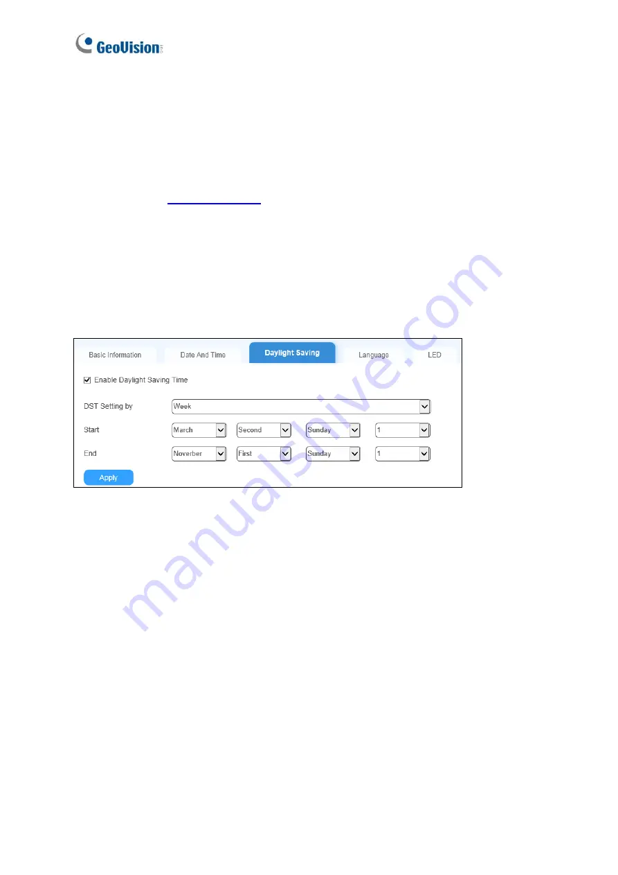 GeoVision GV-IP LPR-DL User Manual Download Page 46