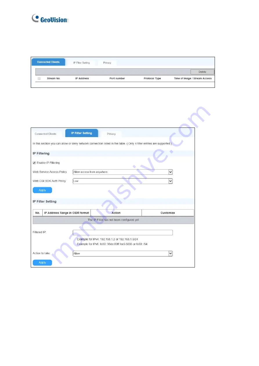 GeoVision GV-IP LPR-DL User Manual Download Page 48