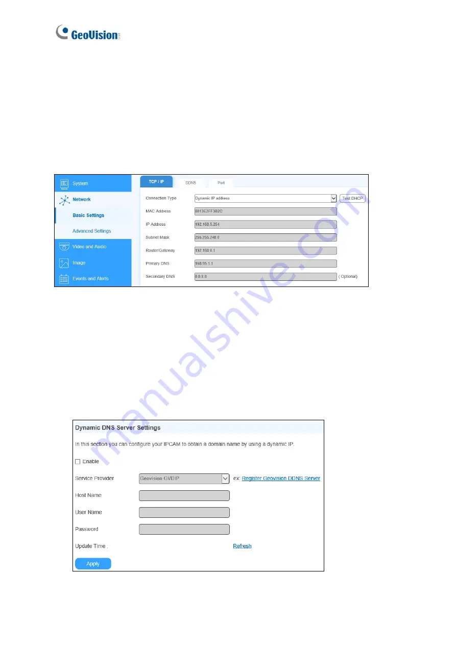 GeoVision GV-IP LPR-DL User Manual Download Page 52