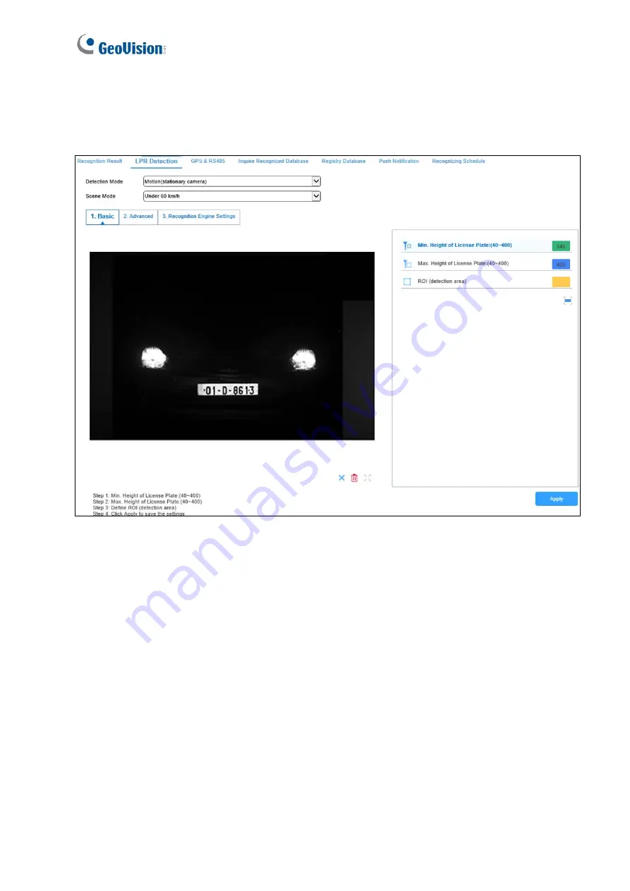 GeoVision GV-IP LPR-DL User Manual Download Page 76