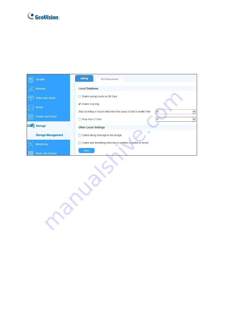 GeoVision GV-IP LPR-DL User Manual Download Page 86