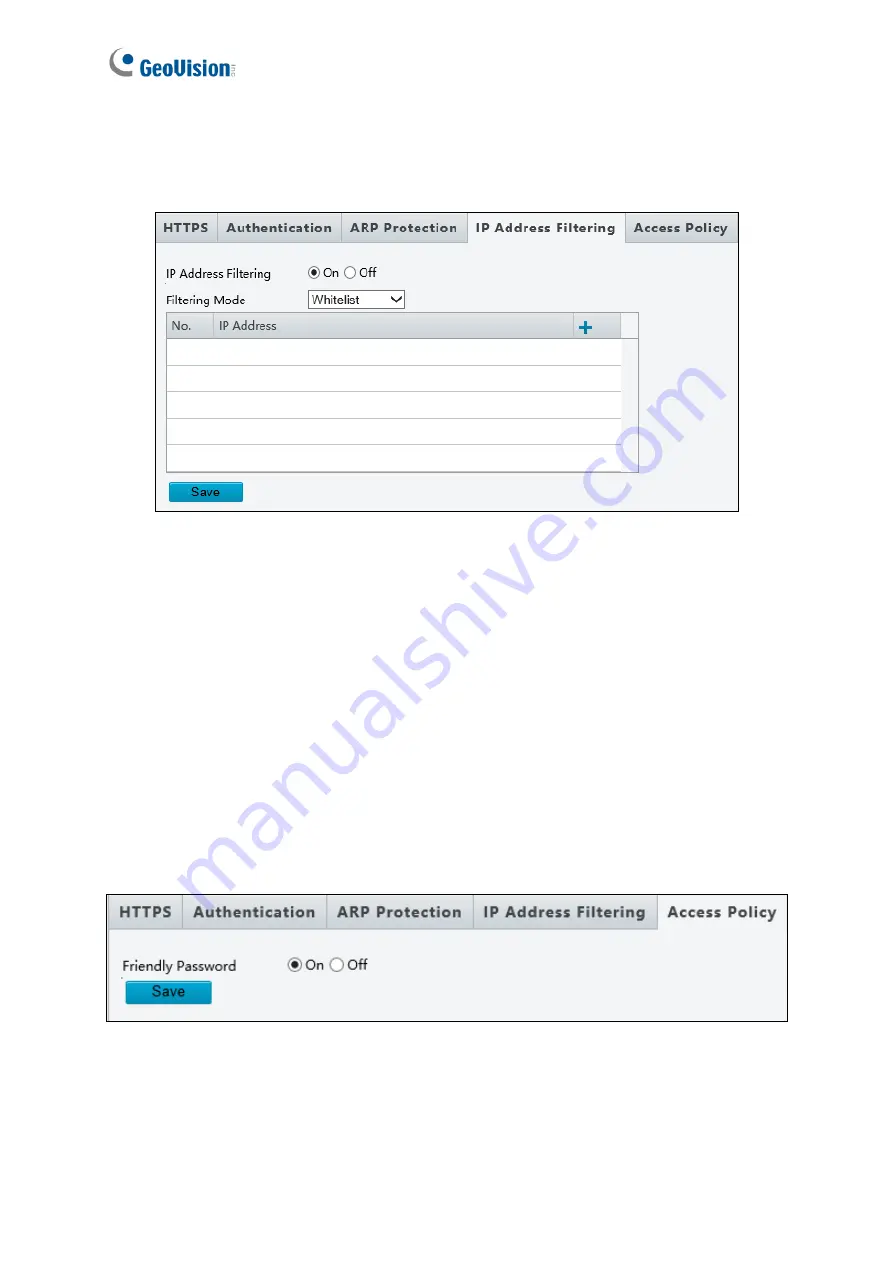 GeoVision GV-IP SERIES User Manual Download Page 113