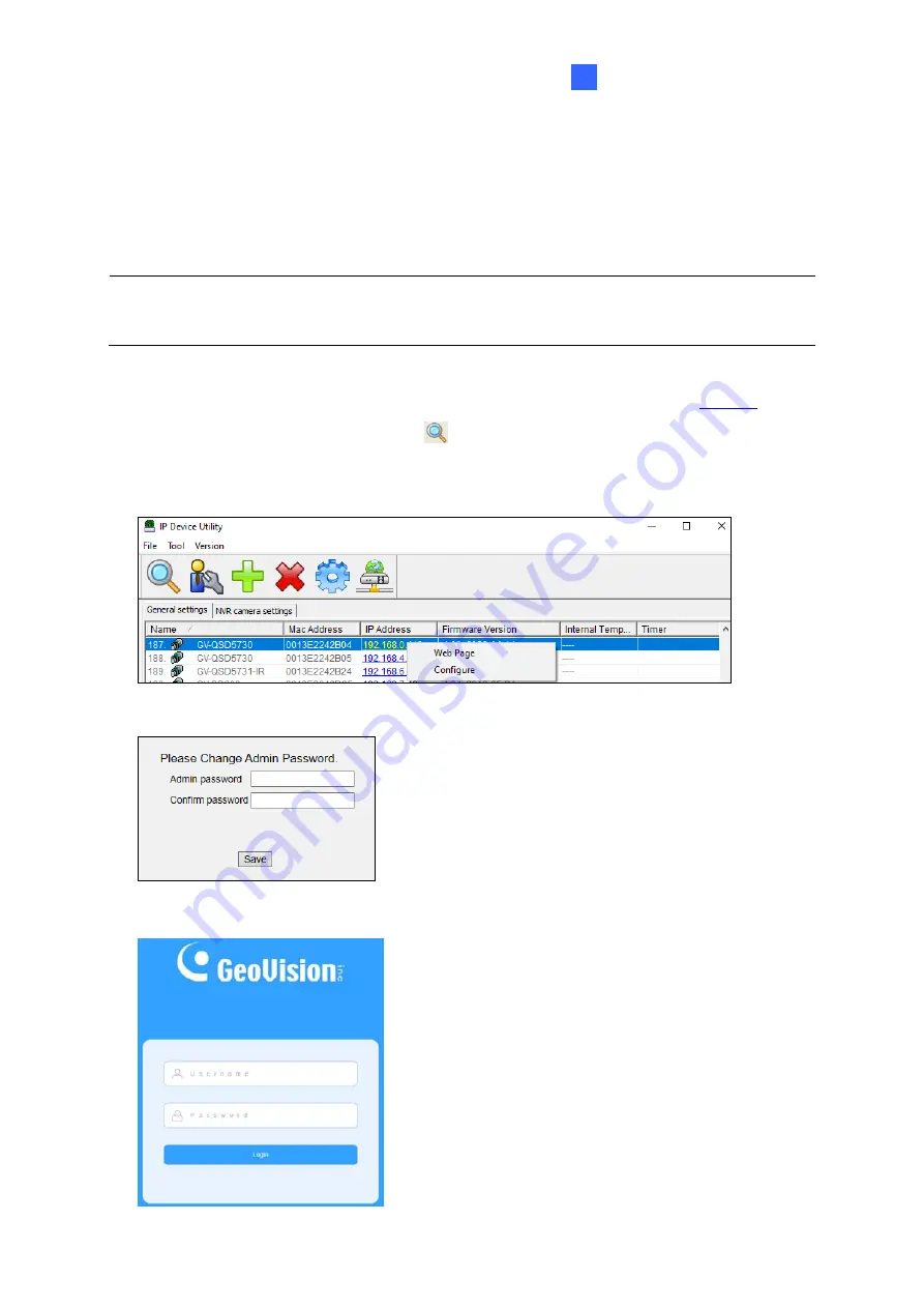 GeoVision GV-IP Speed Dome Quick Start Manual Download Page 15