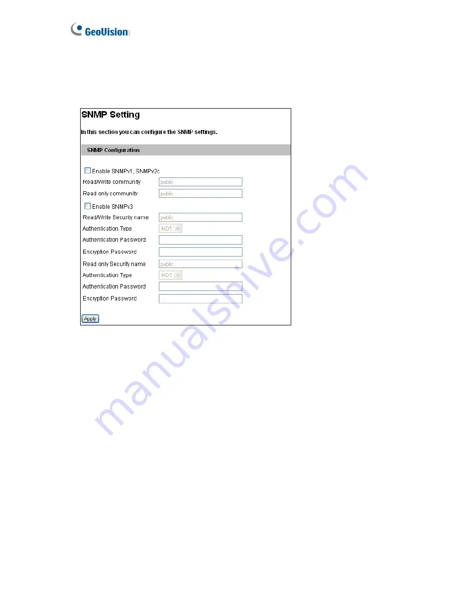 GeoVision GV-IP Speed User Manual Download Page 106