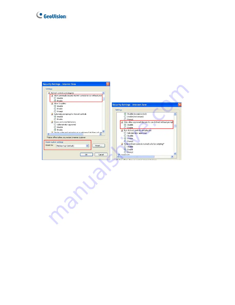 GeoVision GV-IP Speed User Manual Download Page 164