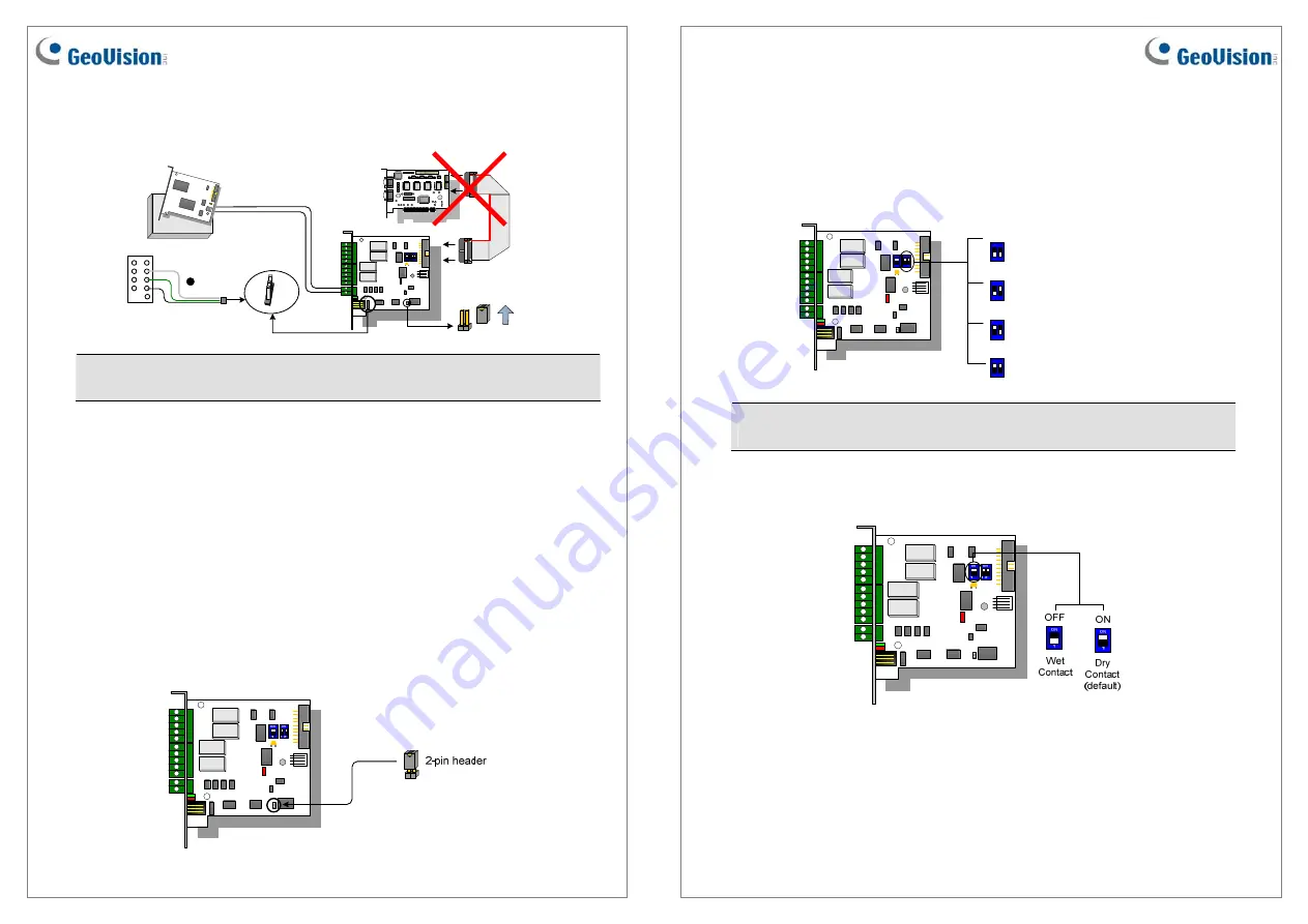 GeoVision GV-NET/IO Card v3.1 Manual Download Page 4