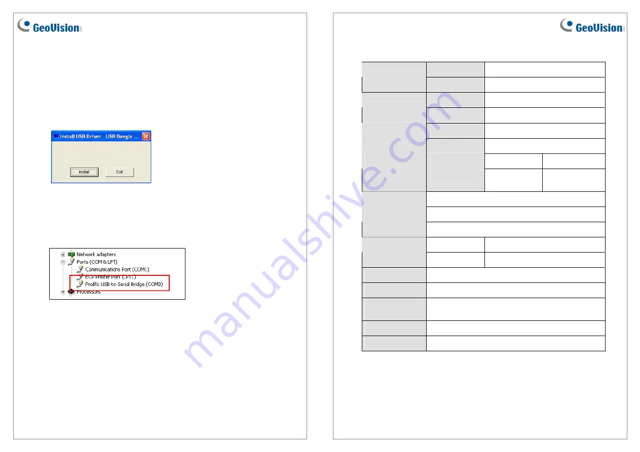 GeoVision GV-NET/IO Card v3.1 Manual Download Page 5