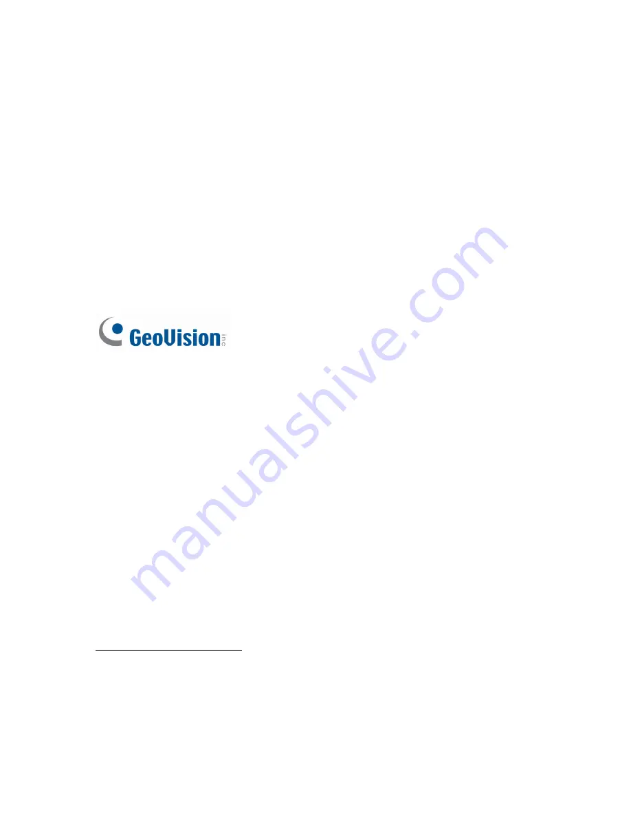 GeoVision GV-POE1601 User Manual Download Page 2