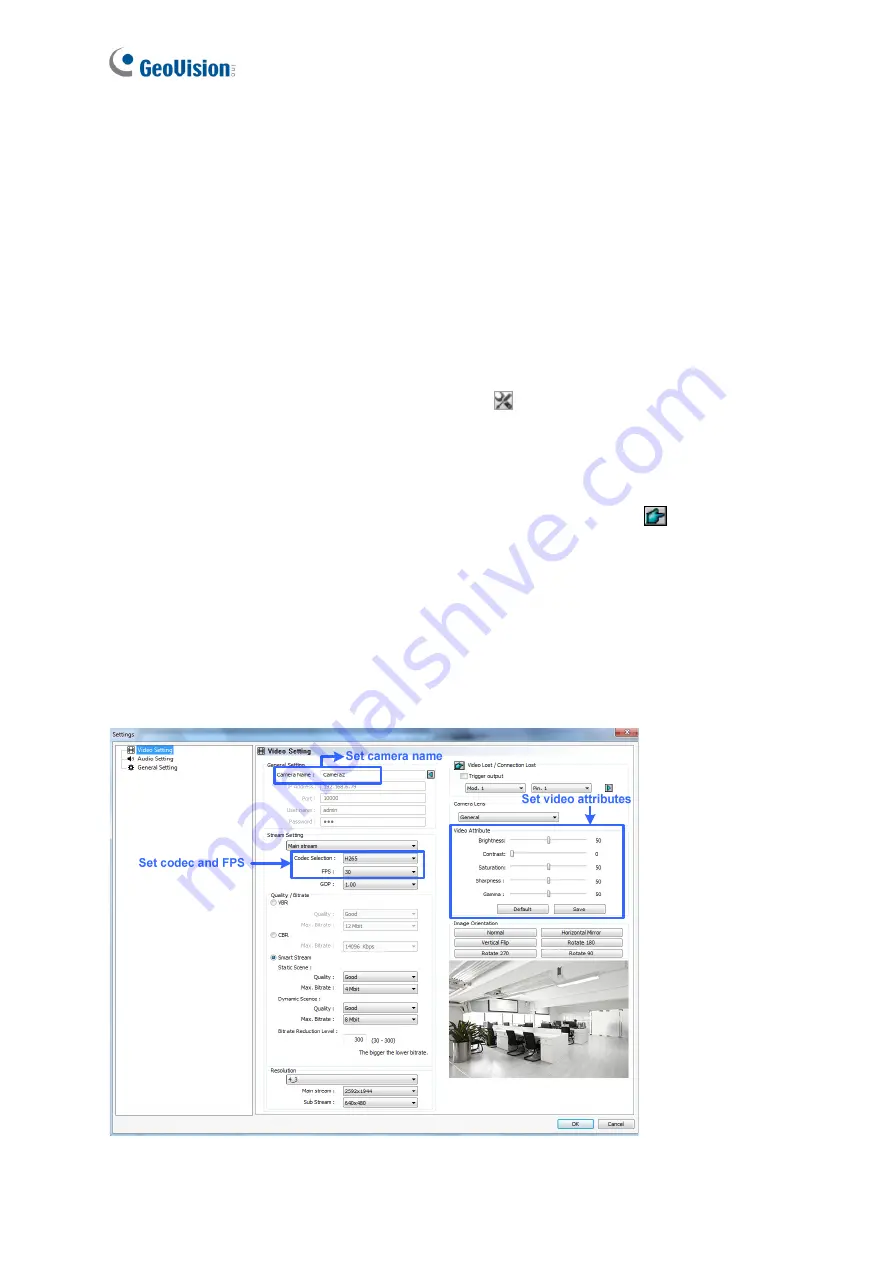 GeoVision GV-VMS Quick Start Manual Download Page 17