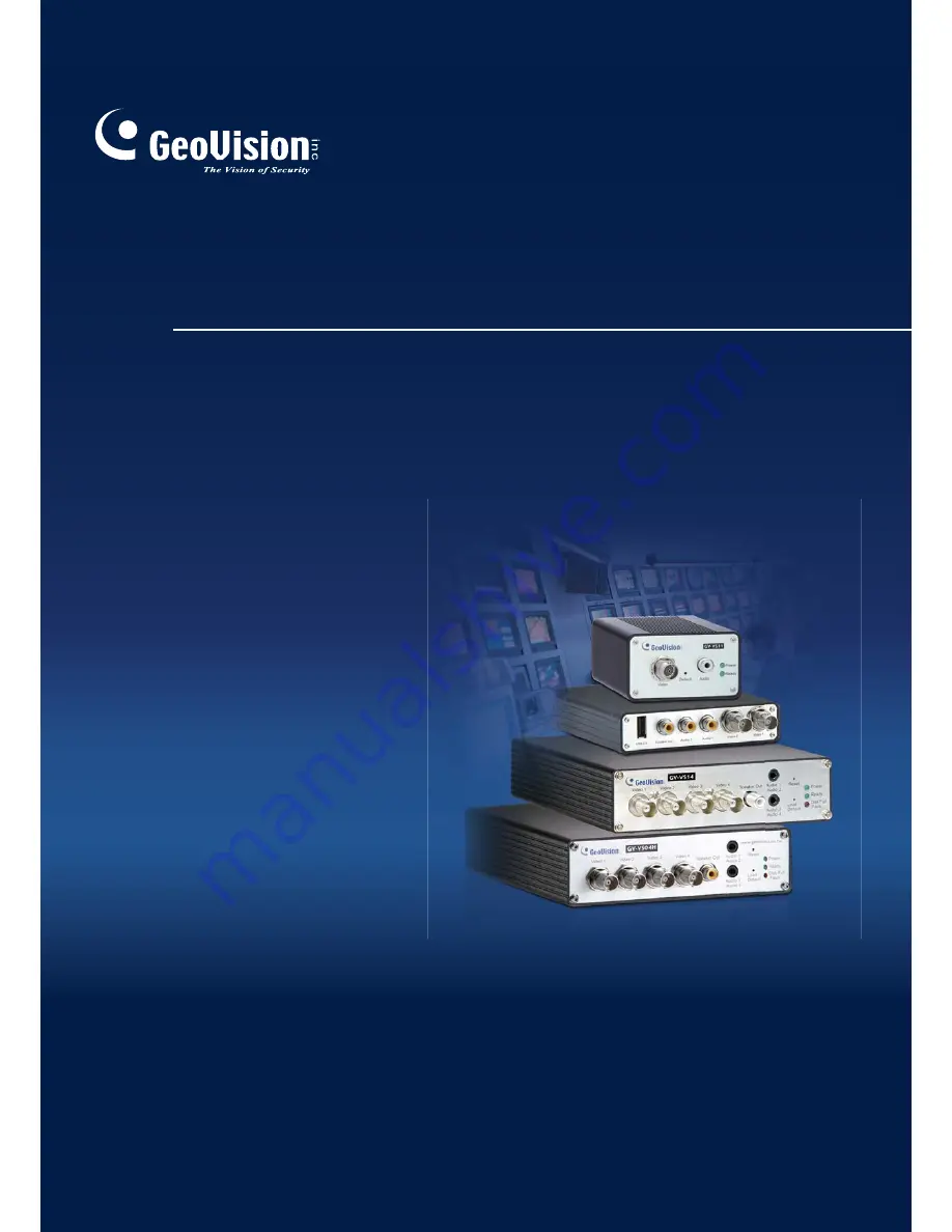 GeoVision GV-VS11 User Manual Download Page 1