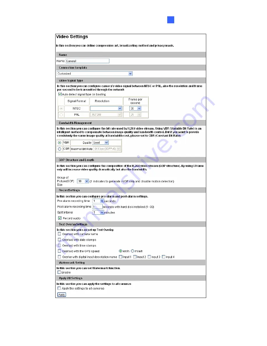 GeoVision GV-VS11 User Manual Download Page 43