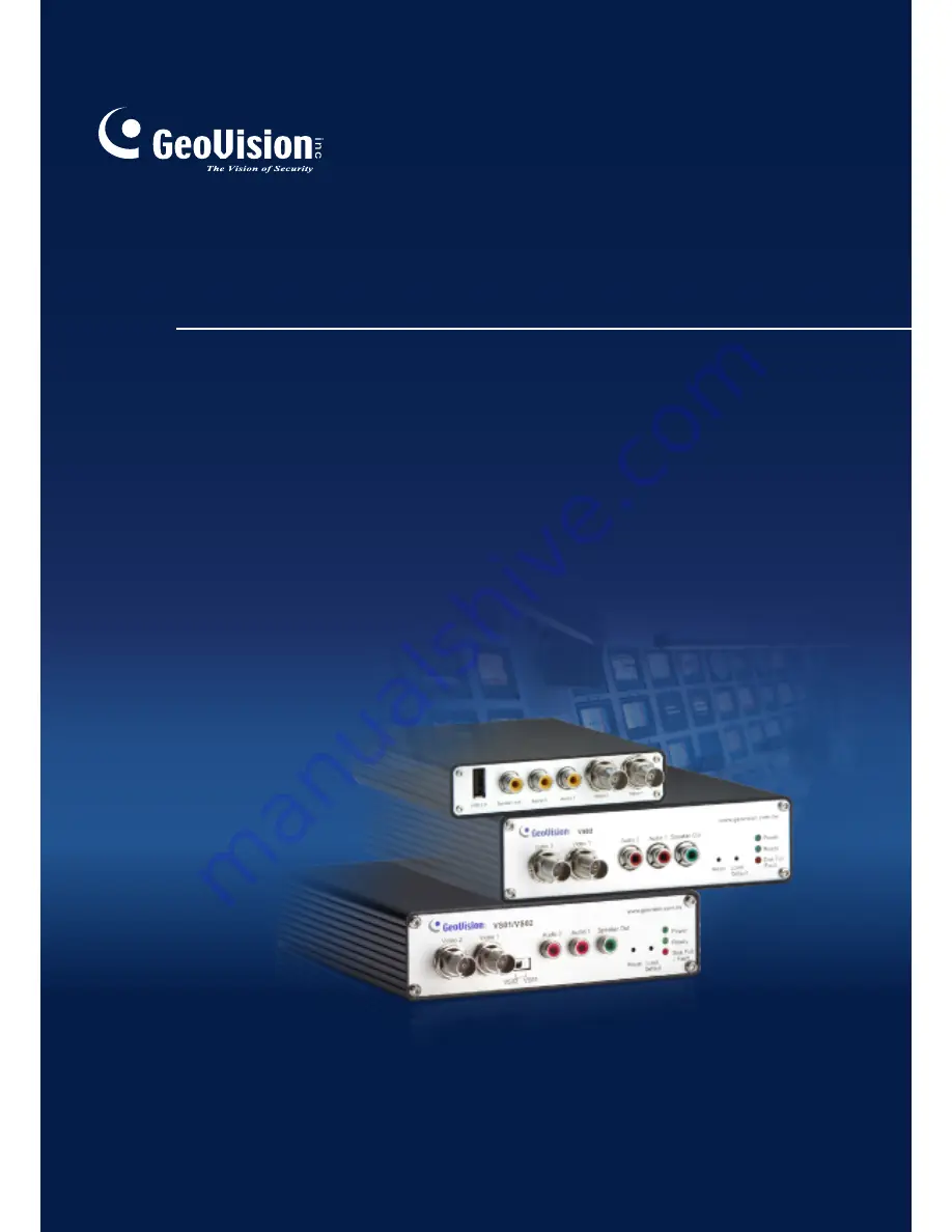 GeoVision GV-VS12 User Manual Download Page 1