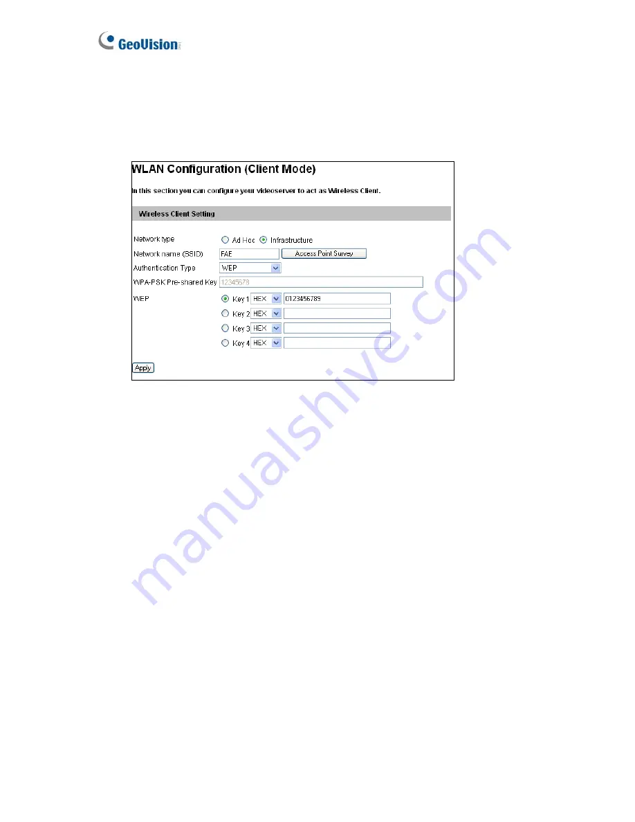 GeoVision GV-VS12 User Manual Download Page 68