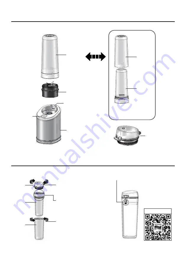 German pool BLD-M25 User Manual Download Page 18