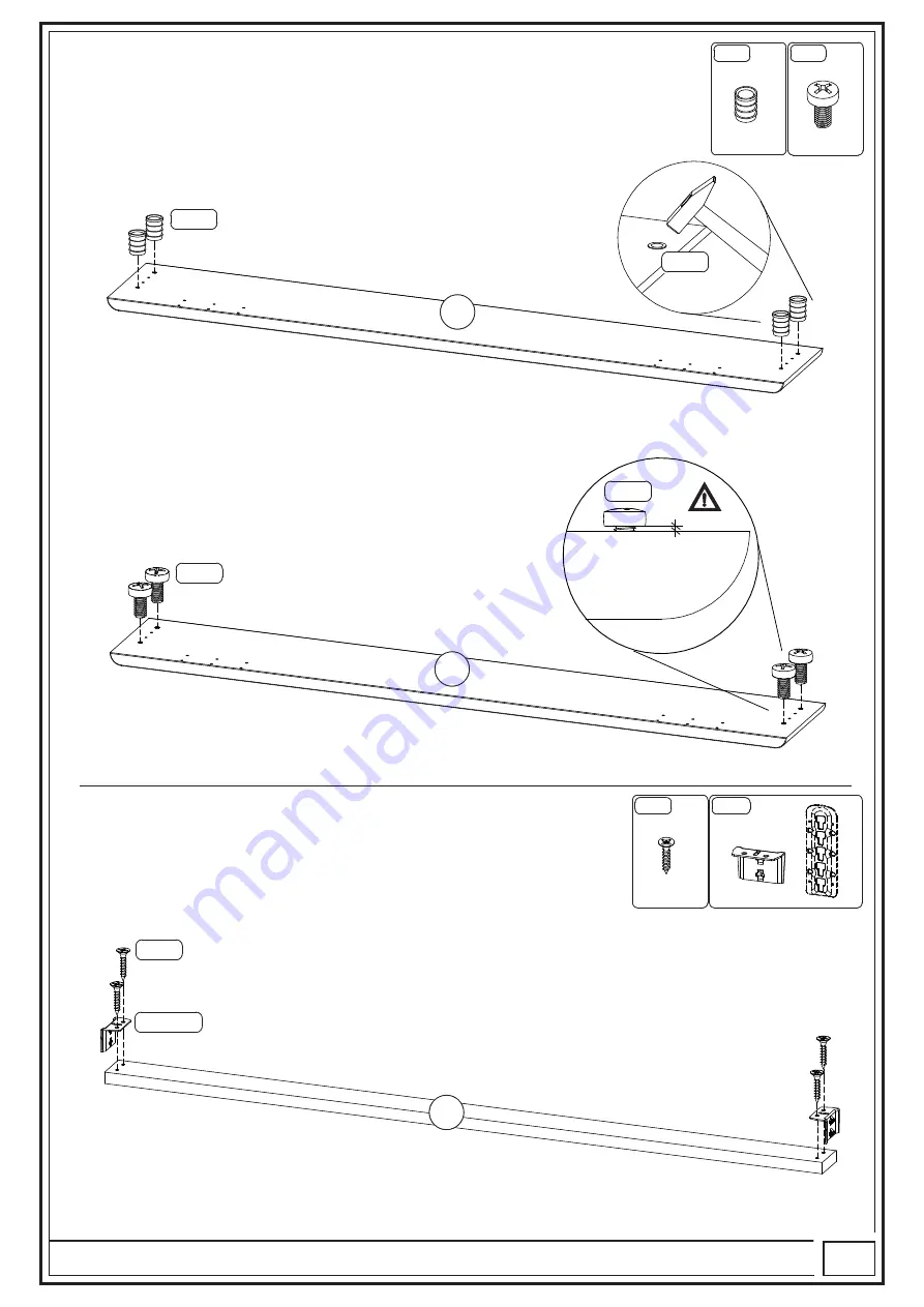 GERMANIA WERK Schoner Wohnen 2418 Assembly Instruction Manual Download Page 21