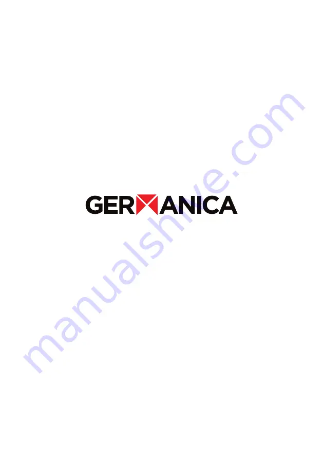 GERMANICA GFD545SS Instruction Manual Download Page 20