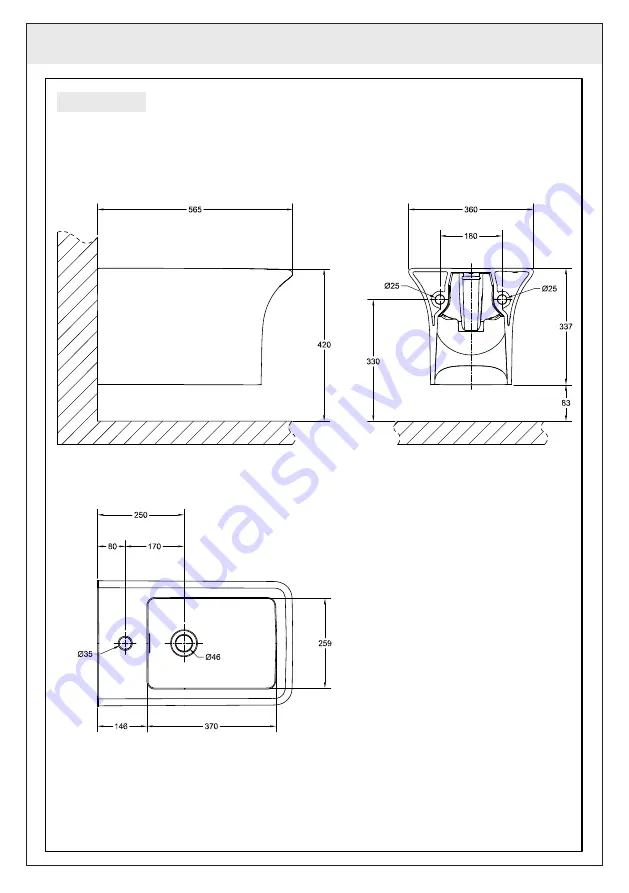 Gessi Sanitary Ware 37575 Manual Download Page 3