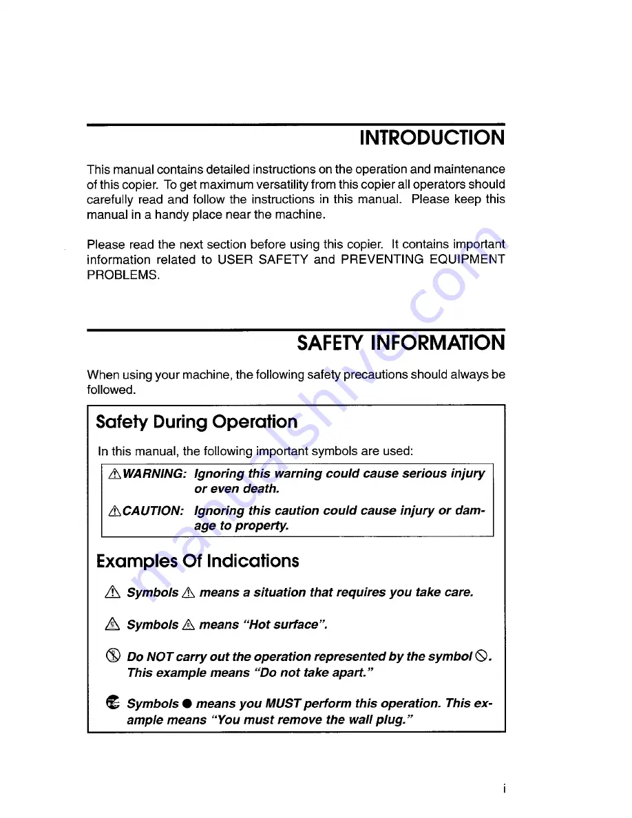 Gestetner 3225 Reference Manual Download Page 3