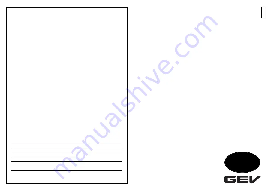 GEV FlammEx 003149 Скачать руководство пользователя страница 4