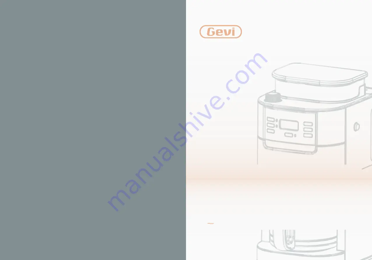 Gevi GECMA025A-U Instruction Manual Download Page 1