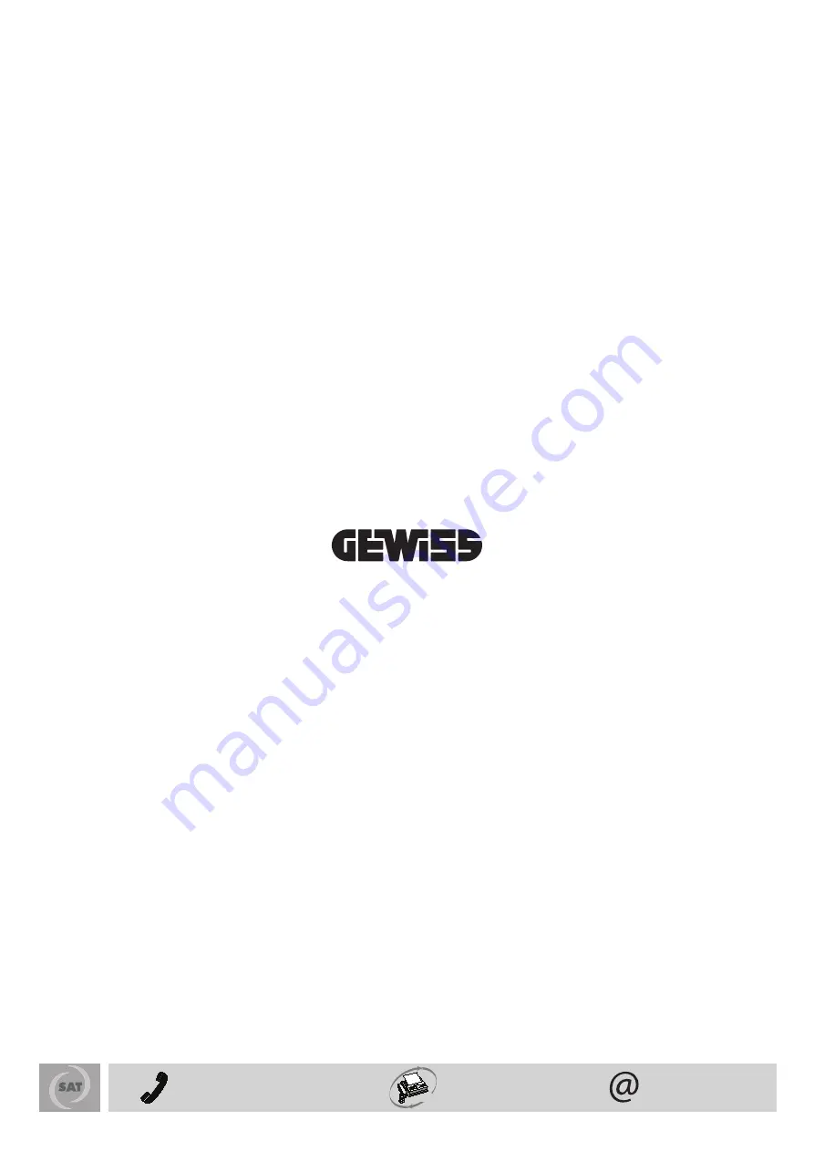 Gewiss GW68122 Скачать руководство пользователя страница 84