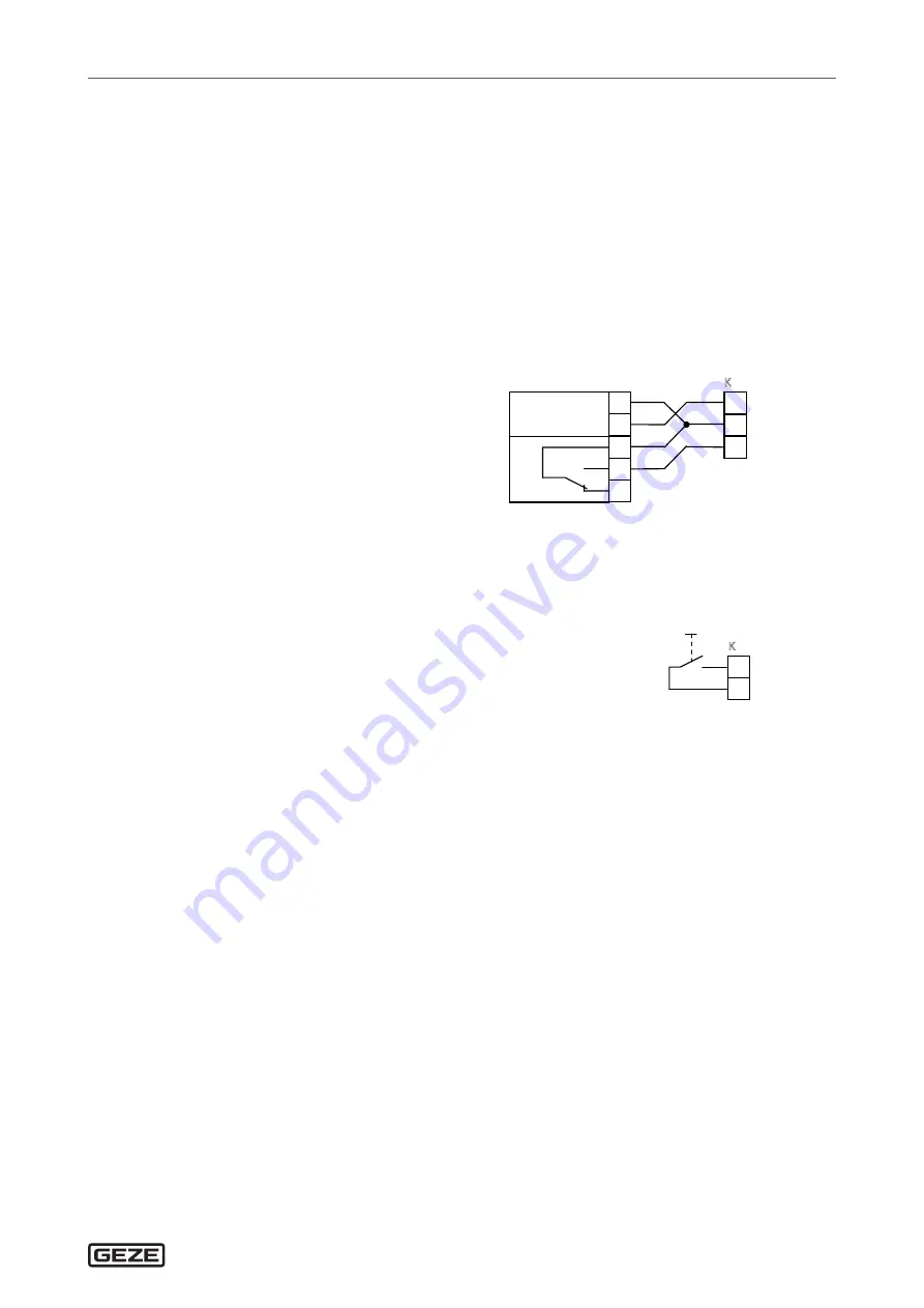 GEZE ECturn Wiring Diagram Download Page 17