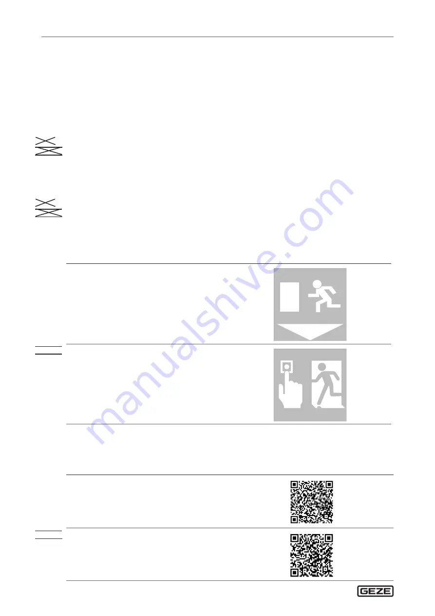 GEZE SecuLogic TZ 321 Installation, Wiring And Operation Instructions Download Page 8