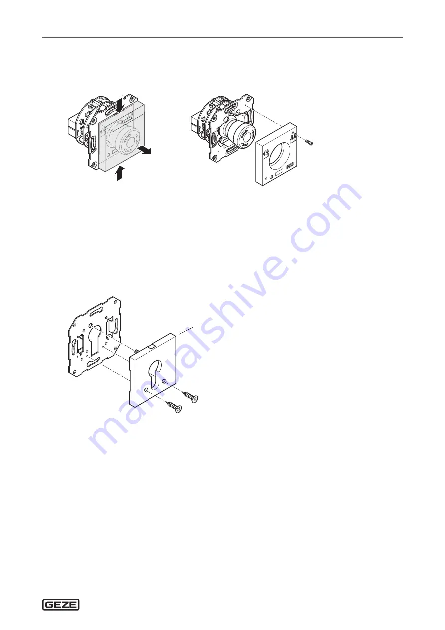 GEZE SecuLogic TZ 321 Installation, Wiring And Operation Instructions Download Page 23