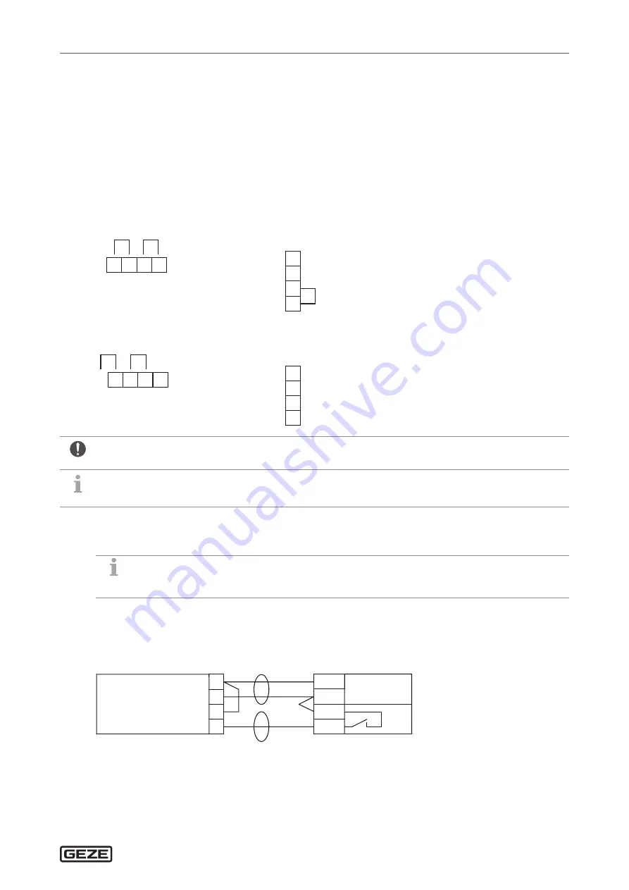 GEZE SecuLogic TZ 321 Installation, Wiring And Operation Instructions Download Page 35