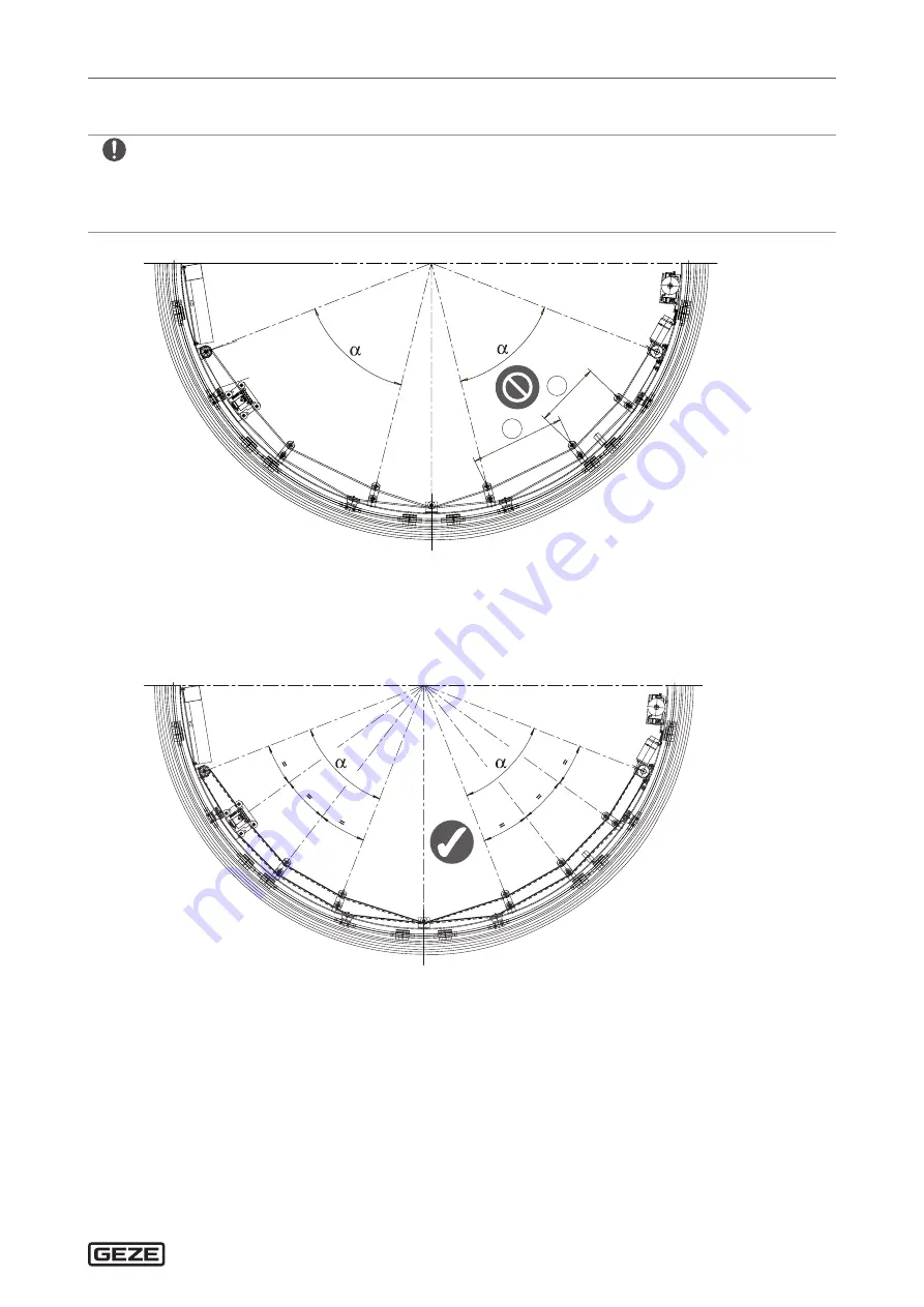 GEZE TSA 325 NT Installation Instructions Manual Download Page 45