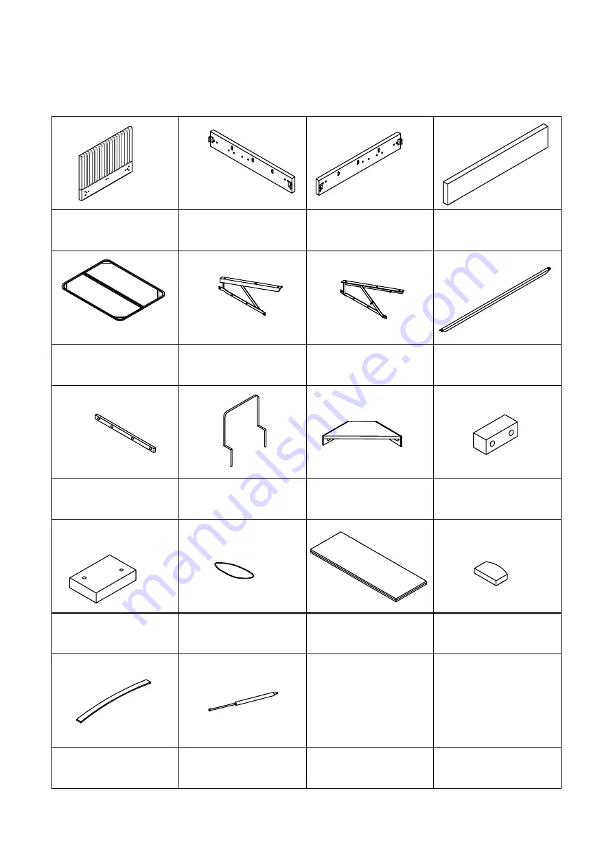 GFW MILAZZO OTTOMAN BED Assembly Instructions Manual Download Page 4