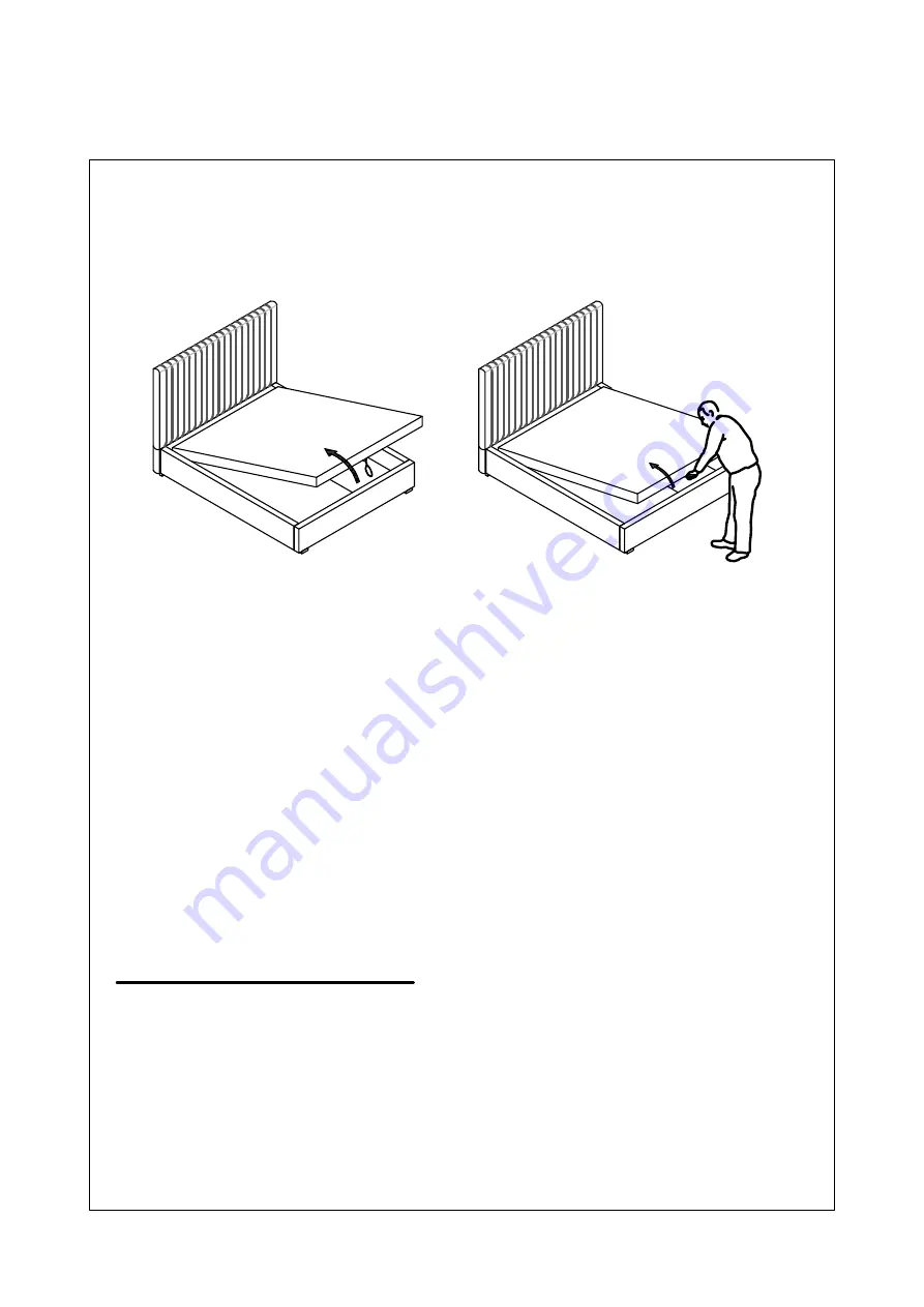 GFW MILAZZO OTTOMAN BED Assembly Instructions Manual Download Page 7