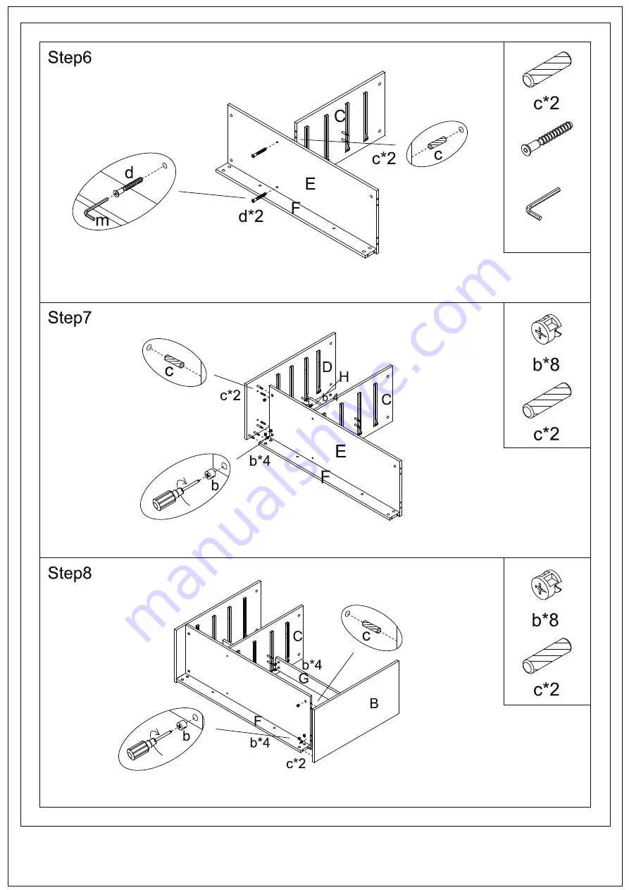 GFW MODC08BMW Assembly Instruction Manual Download Page 6