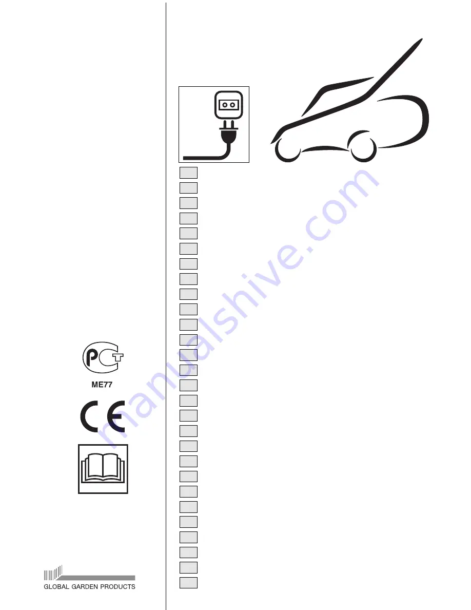 GGP ITALY CR/CS 430 series Operator'S Manual Download Page 1