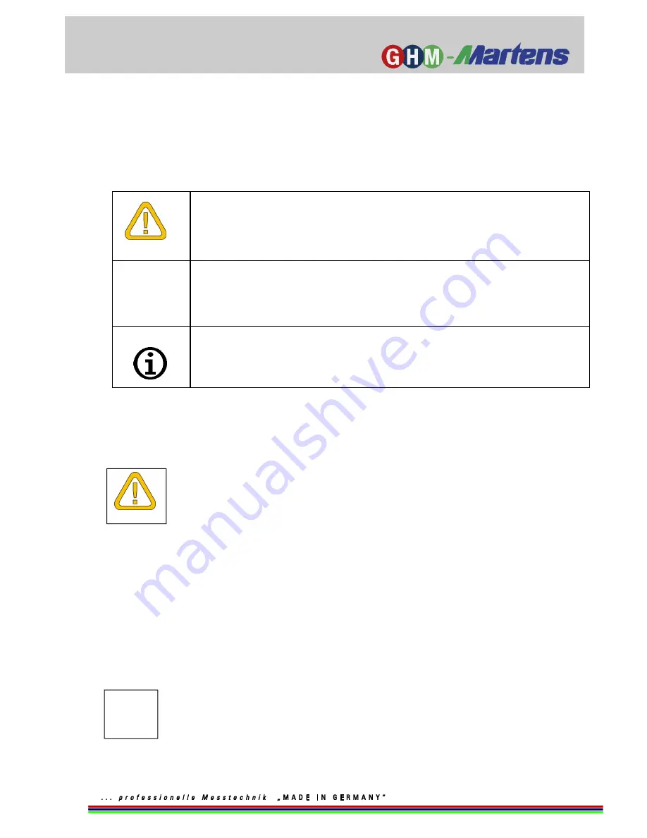 GHM-Martens TS125 Operating Manual Download Page 4