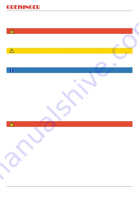 GHM GREISINGER G 1111 Quick Reference Manual Download Page 5