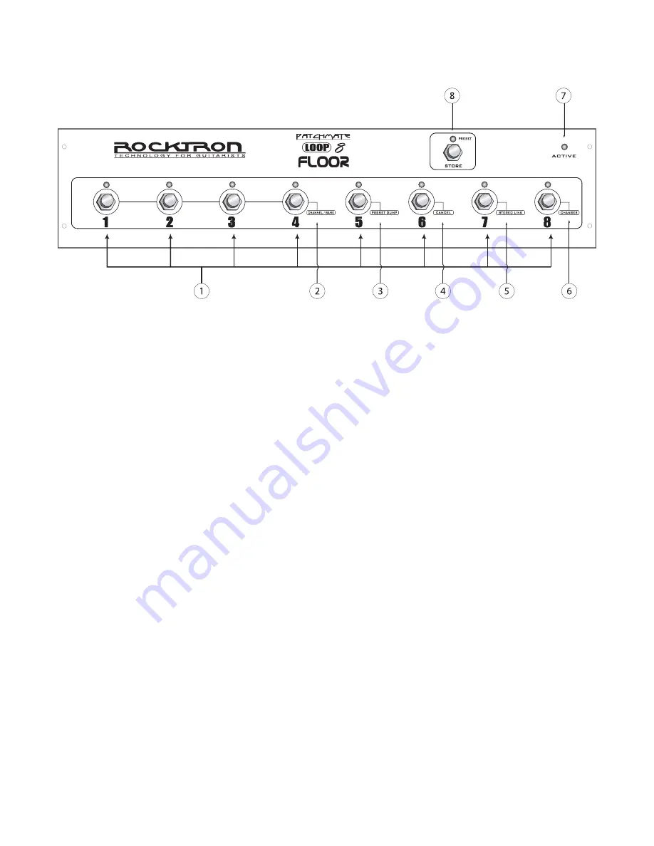 GHS Corporation Rocktron Patchmate Loop & Floor Скачать руководство пользователя страница 5