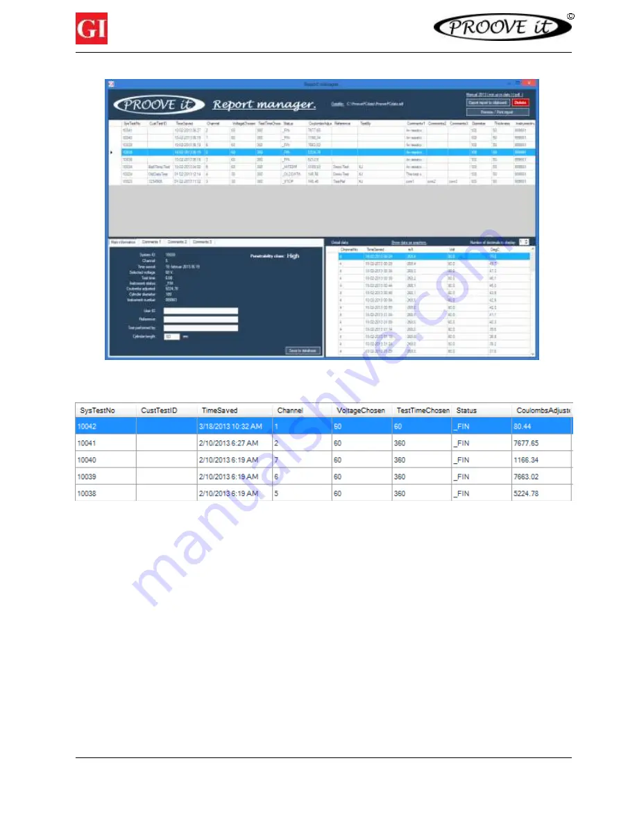 Gi PROOVE it User Manual Download Page 25