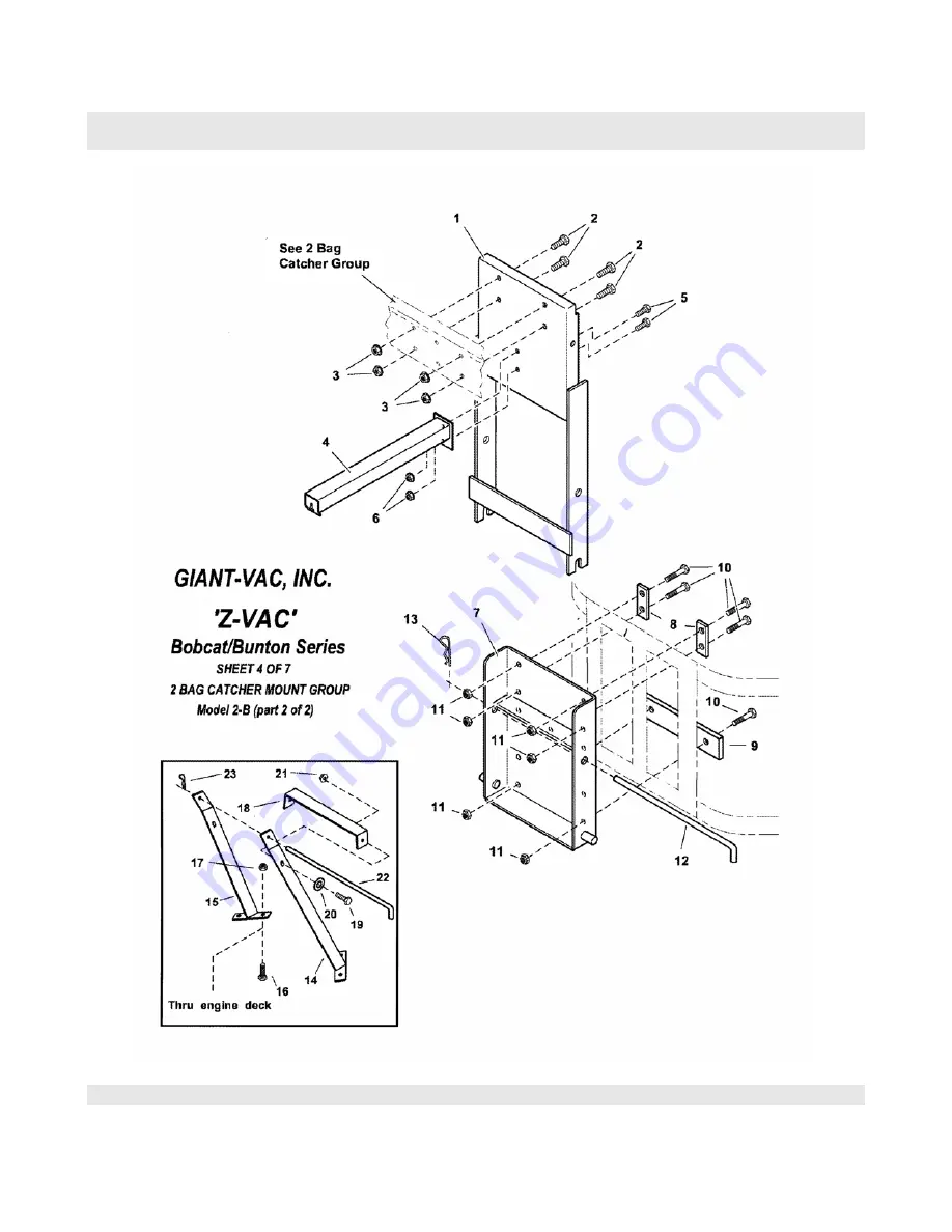 Giant-Vac Bobcat Series Operator'S Manual Download Page 22