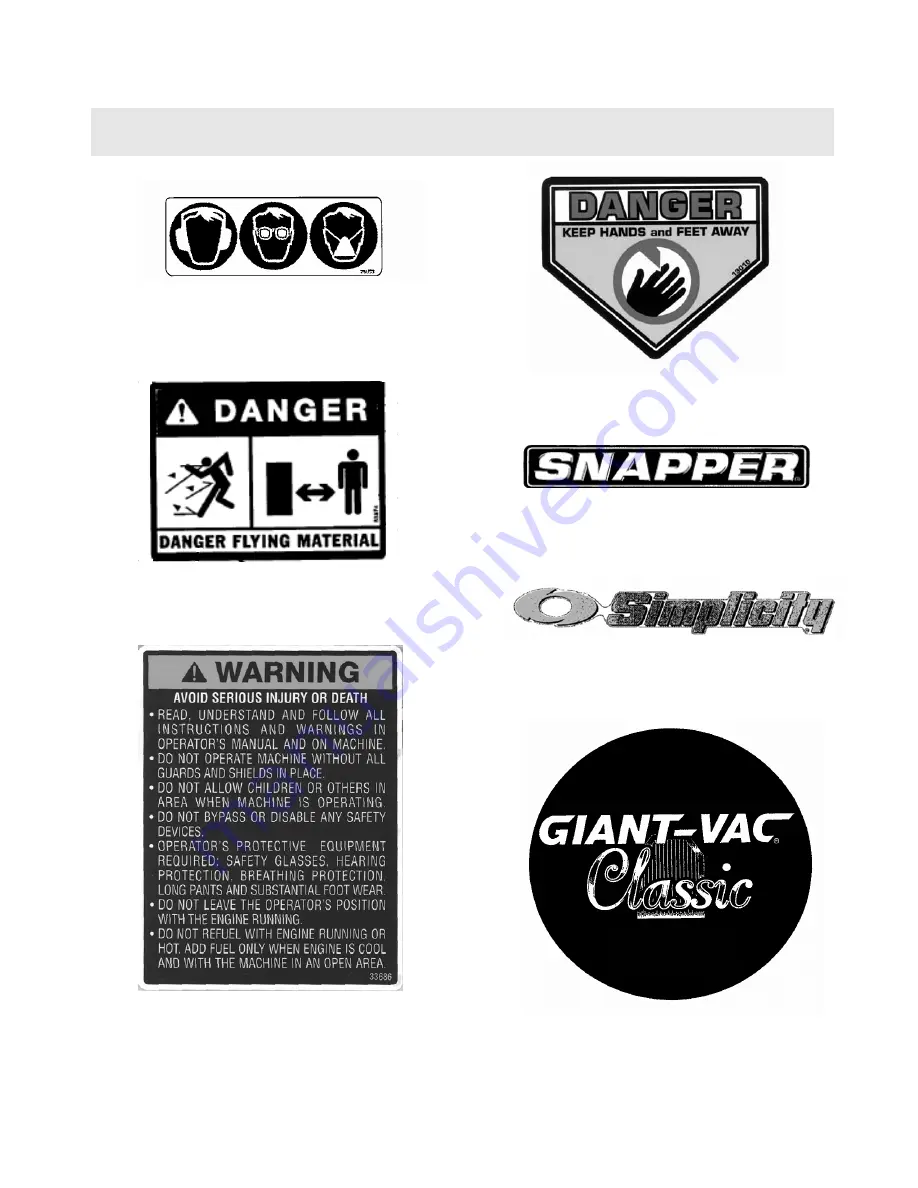 Giant-Vac LBC6151BV Operator'S Manual Download Page 11