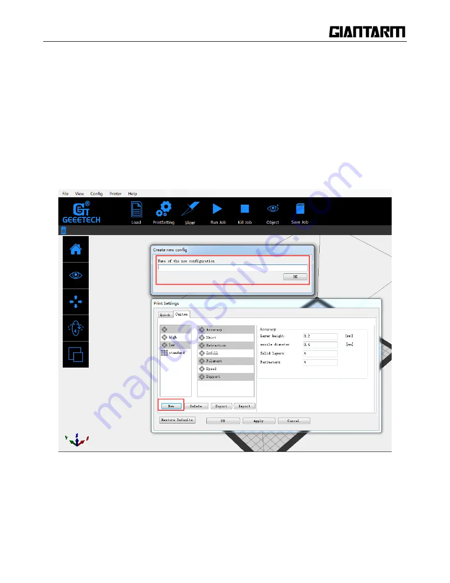 GiantArm D200 User Manual Download Page 49