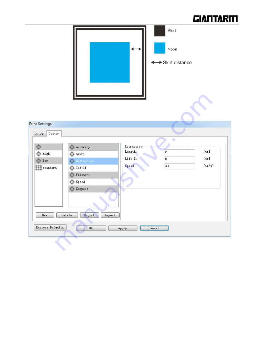 GiantArm D200 User Manual Download Page 52