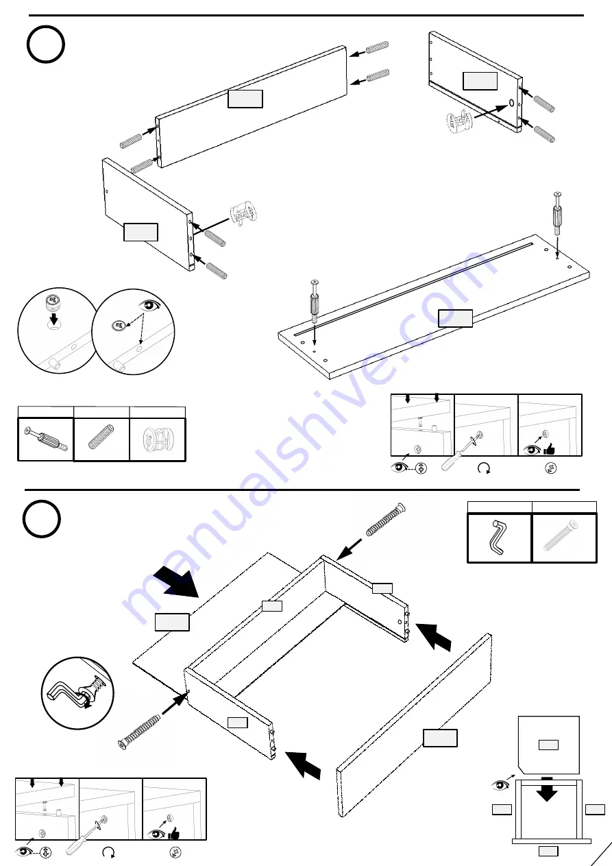 GIB MEBLE QUERTY K2D3SZ Assembly Instruction Manual Download Page 17