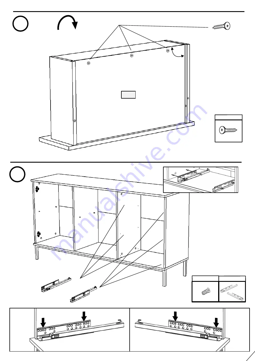 GIB MEBLE QUERTY K2D3SZ Assembly Instruction Manual Download Page 18