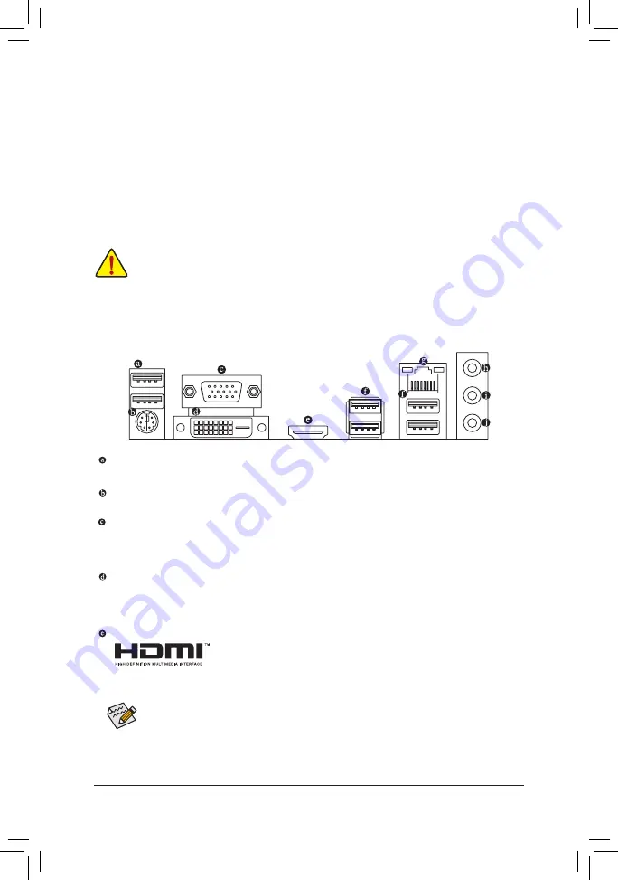 GIGA-BYTE TECHNOLOGY B365M HD3 User Manual Download Page 10